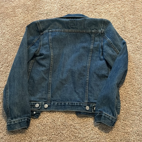 Gap dark wash jean jacket - Picture 2 of 3